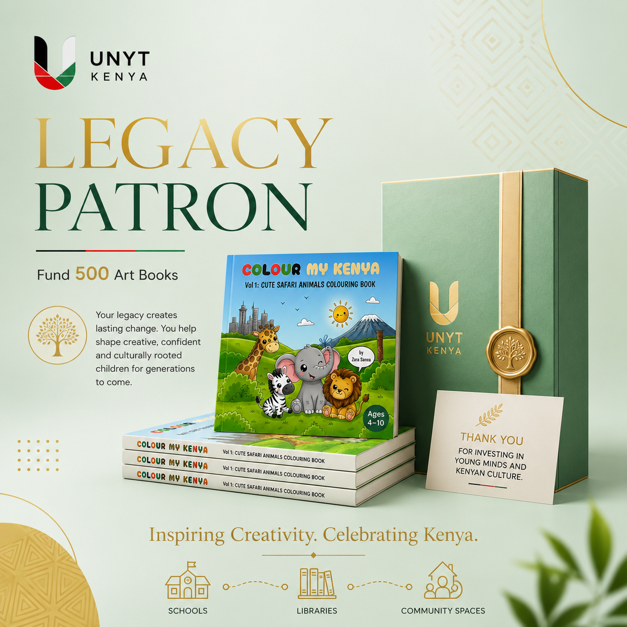 Legacy Patron | Fund 500 Art Books